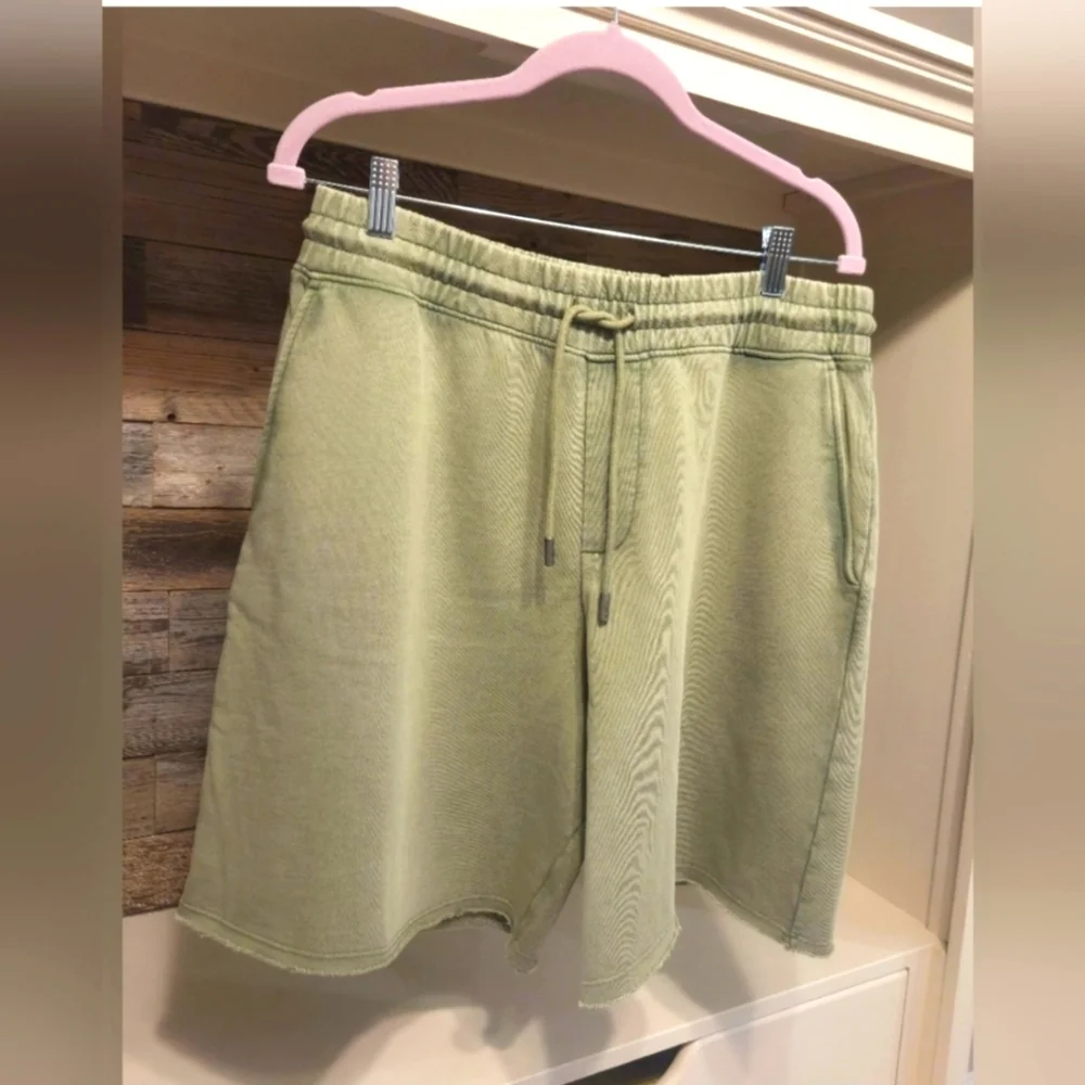 The Kooples Olive Men's Athletic Sweater Shorts
